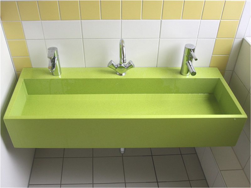 Waschrinne für Kindergarten, Kita und Werkstatt nach Maß